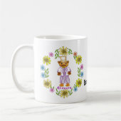 Tasses de mariage de la mariée chat et du marié (Gauche)
