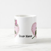 Tasses de mariage Rose Heart Rings (Centre)