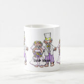 Tasses de mariée et de mari ours (Centre)