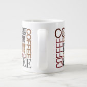 Tasses de méga d'amants de café (Dos)