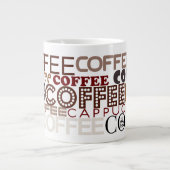 Tasses de méga d'amants de café (Devant)