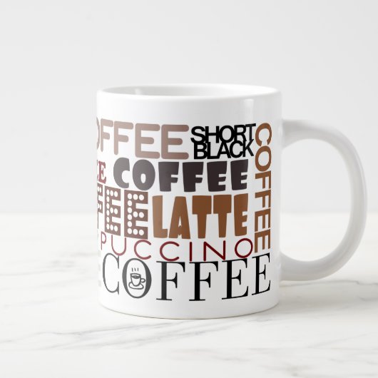 Tasses de méga d'amants de café (Droite)