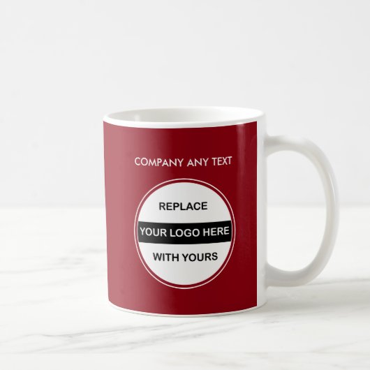 Tasses de modèle de logo (Droite)