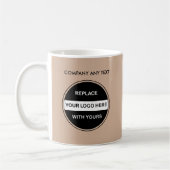 Tasses de modèle de logo (Gauche)