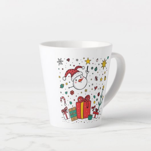 tasses de Noël personnalisées (Angle droit)