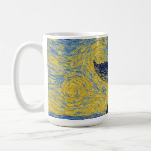 Tasses de plongée avec baleine à bosse style Van G (Gauche)
