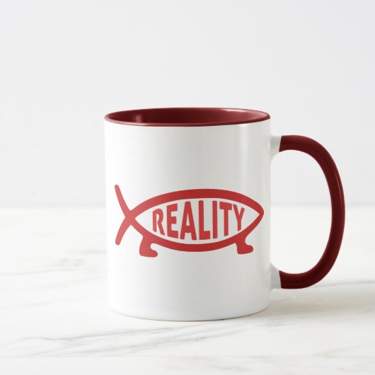 Tasses de poissons de Darwin de réalité (Droite)