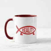 Tasses de poissons de Darwin de réalité (Gauche)