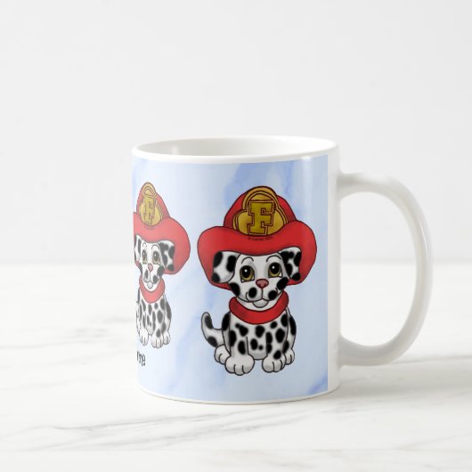 Tasses de pompier de chiot (Droite)