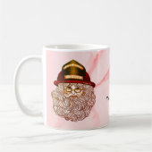 Tasses de pompier du Père Noël (Gauche)