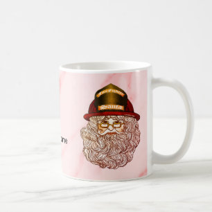 Tasses de pompier du Père Noël