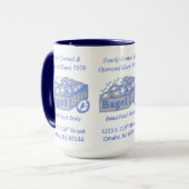 Tasses de poubelle de bagel (Devant gauche)