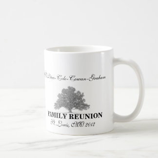 tasses de réunion de famille