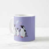 Tasses de salutations de pingouin de Gentoo (Devant gauche)