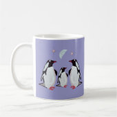 Tasses de salutations de pingouin de Gentoo (Gauche)
