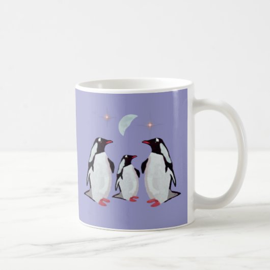 Tasses de salutations de pingouin de Gentoo (Droite)