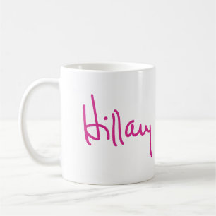 Tasses de signature de Hillary