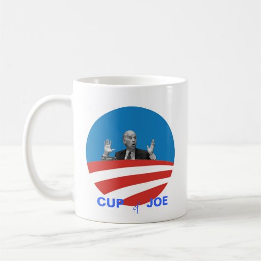 Tasses de thé Joe Biden - tasse de gaffe (Gauche)