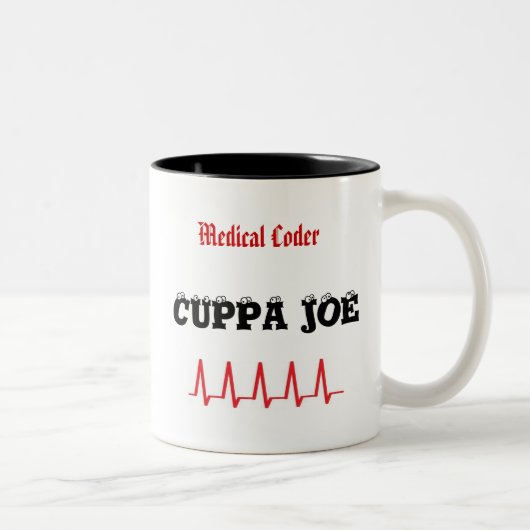Tasses de thé Médicales Joe de codeur (Droit)