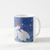 Tasses de vacances d'hiver d'ours blancs (Devant droit)