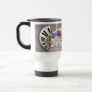 TASSES de VOYAGE de masque de musique
