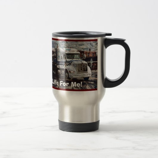 TASSES DE VOYAGE D'INSTALLATION DE CAMION BLANC DE (Droit)