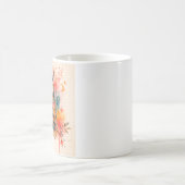 tasses déco chouette boho aquarelle (Centre)