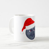 Tasses d'Emoji de lune de Noël (Devant gauche)