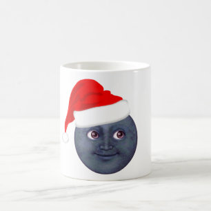 Tasses d'Emoji de lune de Noël
