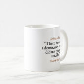 Tasses des pères fondateurs : John Adams (Devant droit)