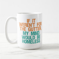 Tasses d'esprit de gouttière
