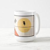 Tasses d'histoire de conception graphique : (Devant droit)