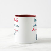 Tasses d'humour de PMS (Centre)