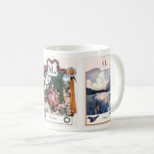 Tasses d'image d'alphabet russe, ensemble I (no. 3 (Devant droit)