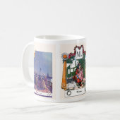 Tasses d'image d'alphabet russe, ensemble I (no. 3 (Devant gauche)