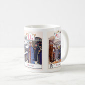 Tasses d'image d'alphabet russe, ensemble I (no. 5 (Devant droit)