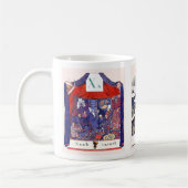 Tasses d'image d'alphabet russe, ensemble I (no. 5 (Gauche)
