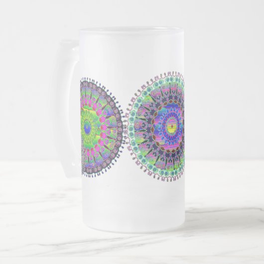 Tasses d'impression de médaillon de cellules (Devant gauche)