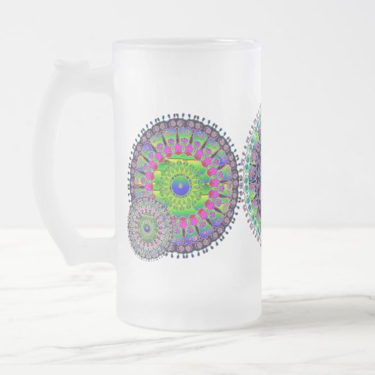 Tasses d'impression de médaillon de cellules (Gauche)