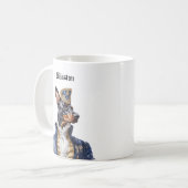 Tasses Doberman Pinscher Victorien (Devant gauche)