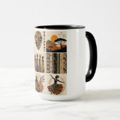 tasses d'œuvre d'art (Devant droit)