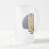 Tasses d'ours d'art de faune en verre de bière (Devant droit)