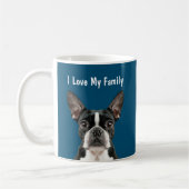 Tasses drôles de Boston Terrier (Gauche)