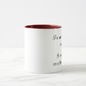 Tasses drôles de slogan de café d'idées de cadeau (Centre)