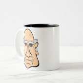 Tasses drôles de tasse de citation de bâillon - (Devant gauche)