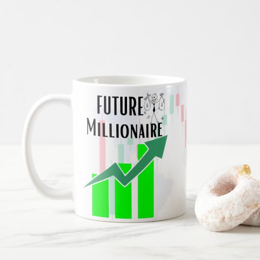 tasses drôles de trading de devises (Avec donut)