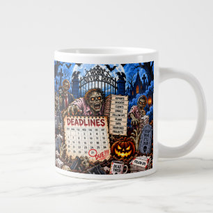 Tasses drôles d'Halloween 20 oz - Les délais ne me