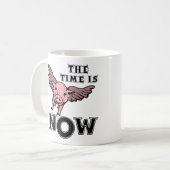 Tasses Drôles Maintenant Les Cochons Volent (Devant gauche)