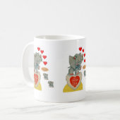 Tasses éléphant de la Saint-Valentin (Devant gauche)