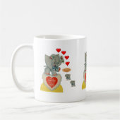 Tasses éléphant de la Saint-Valentin (Gauche)